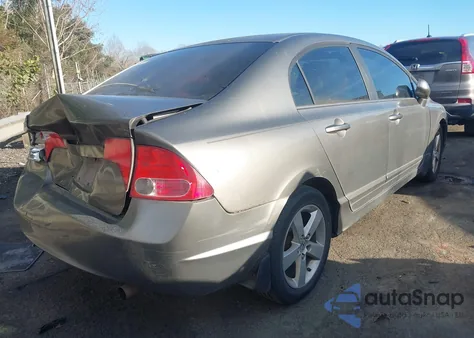2008 Honda Civic Ex from USA, damaged, VIN 1HGFA16868L097601